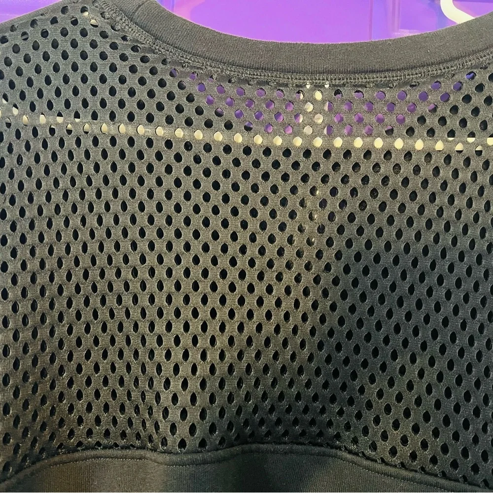 ALO Mesh Back Yoga Sweatshirt - Picture 5 of 8